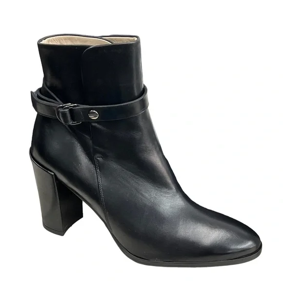 THEORY**DEMEURA NAPPA Black Strapped Bootie**US 8,9,10,11***$520 - Picture 3 of 12
